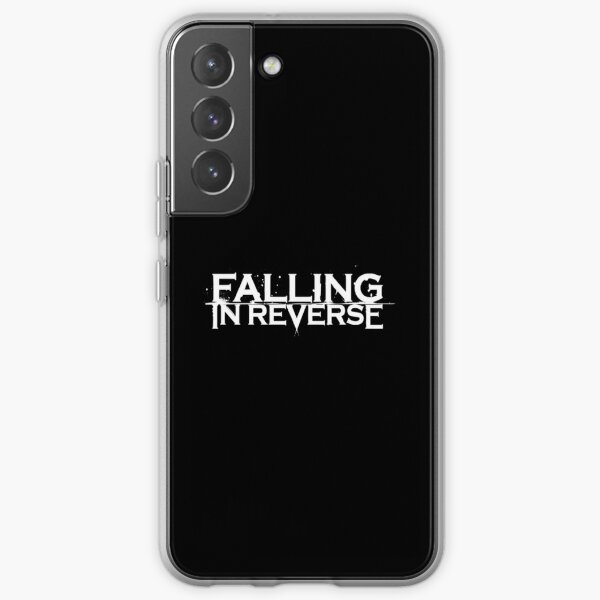 white falling in reverse logo Samsung Galaxy Soft Case RB3107 product Offical falling in reverse Merch