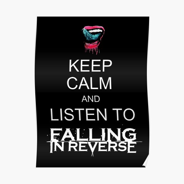 falling in reverse best seller Poster RB3107 product Offical falling in reverse Merch