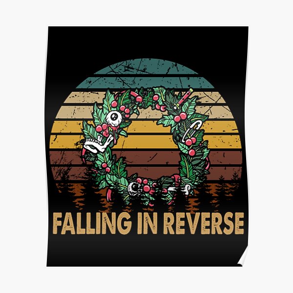 Falling In Reverse ZOMBIFIED Poster RB3107 product Offical falling in reverse Merch