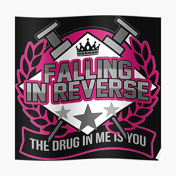 falling in reverse the best Poster RB3107 product Offical falling in reverse Merch
