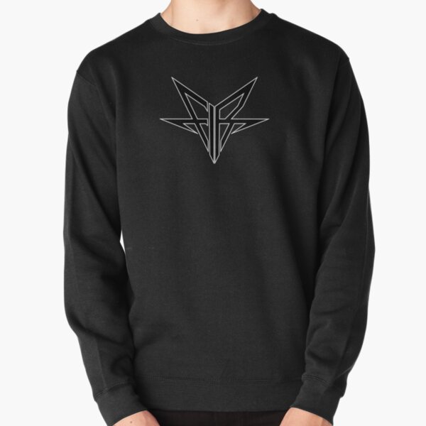 black n white falling in reverse new logo Pullover Sweatshirt RB3107 product Offical falling in reverse Merch