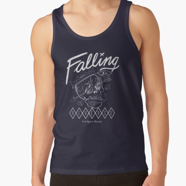 Falling In Reverse Official Merchandise Flame Skull   Tank Top RB3107 product Offical falling in reverse Merch