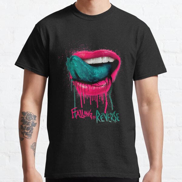 Falling In Reverse - Official Merchandise - Lips  Classic T-Shirt RB3107 product Offical falling in reverse Merch