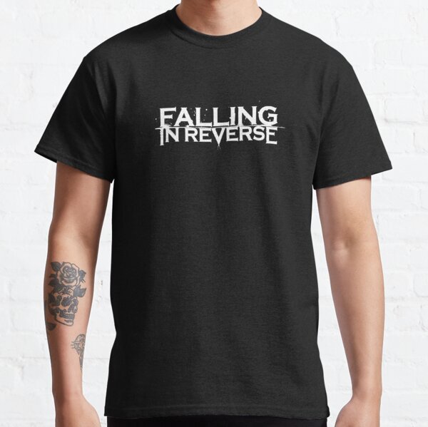 white falling in reverse logo Classic T-Shirt RB3107 product Offical falling in reverse Merch