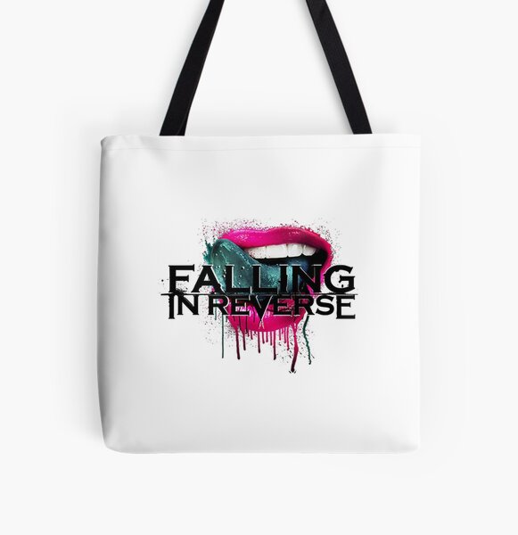 best black falling in reverse logo All Over Print Tote Bag RB3107 product Offical falling in reverse Merch
