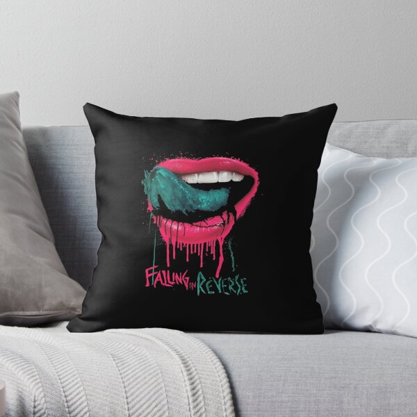 best falling in reverse logo Throw Pillow RB3107 product Offical falling in reverse Merch