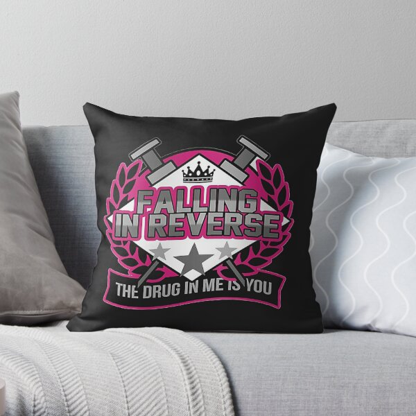 falling in reverse the best Throw Pillow RB3107 product Offical falling in reverse Merch