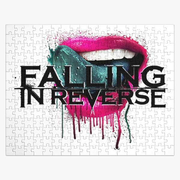 best black falling in reverse logo Jigsaw Puzzle RB3107 product Offical falling in reverse Merch