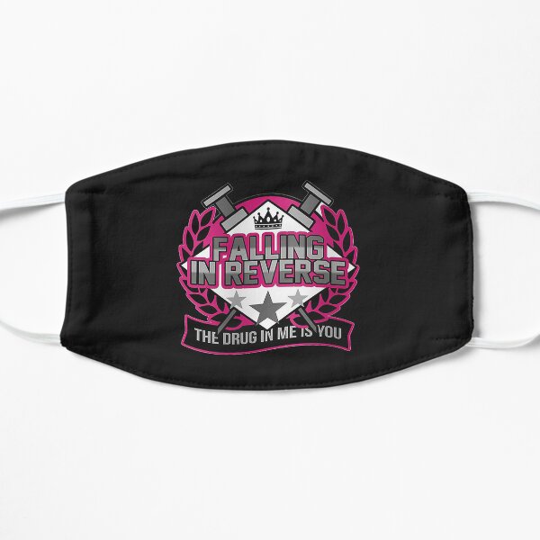 falling in reverse the best Flat Mask RB3107 product Offical falling in reverse Merch