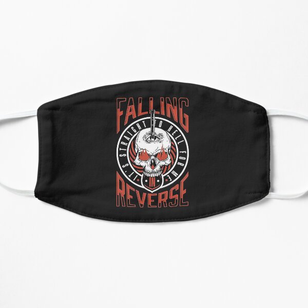 falling in reverse populer Flat Mask RB3107 product Offical falling in reverse Merch