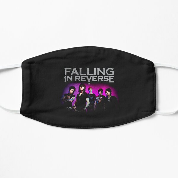 falling in reverse youtube Flat Mask RB3107 product Offical falling in reverse Merch