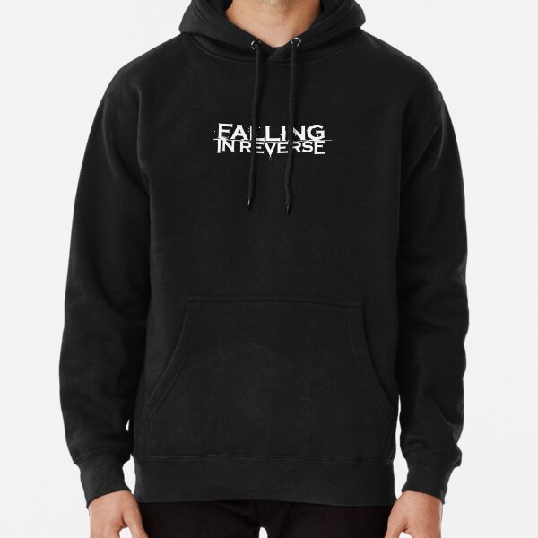 white falling in reverse logo Pullover Hoodie RB0208 product Offical falling Merch