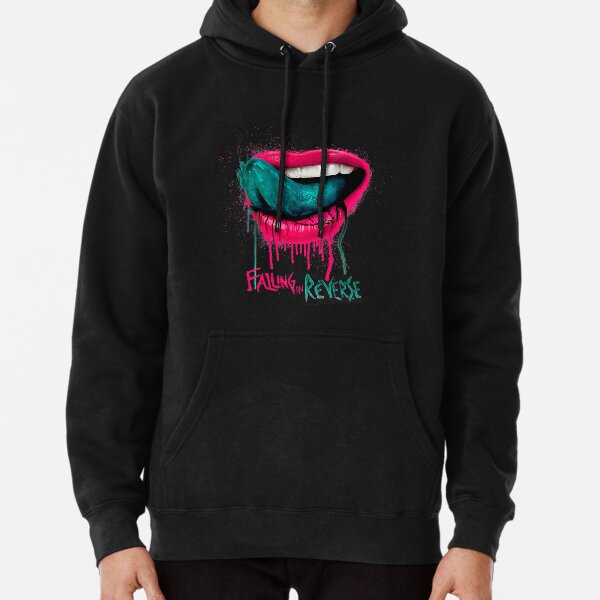 Falling In Reverse - Official Merchandise - Lips  Pullover Hoodie RB0208 product Offical falling Merch