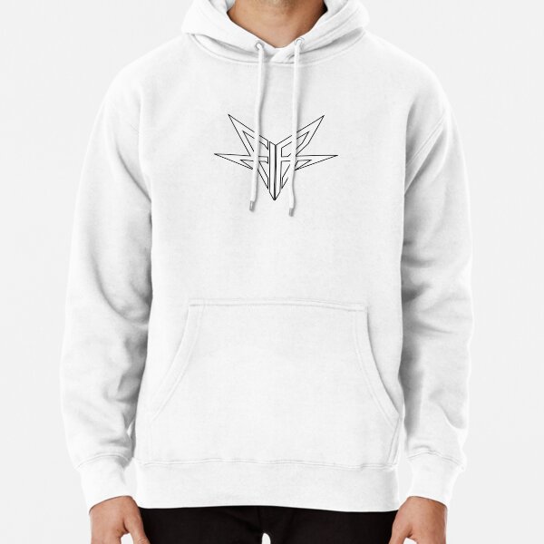 white n black falling in reverse new logo Pullover Hoodie RB0208 product Offical falling Merch